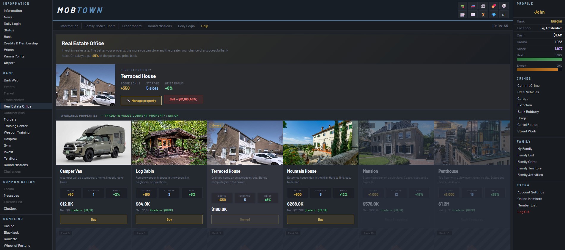 MobTown - gameplay screenshot