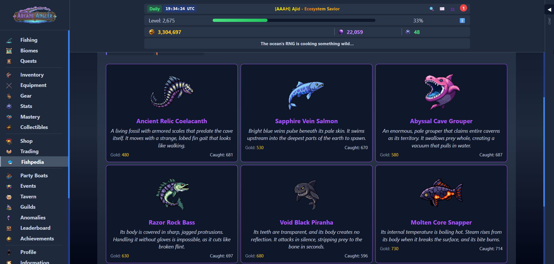 Arcane Angler screenshot 1