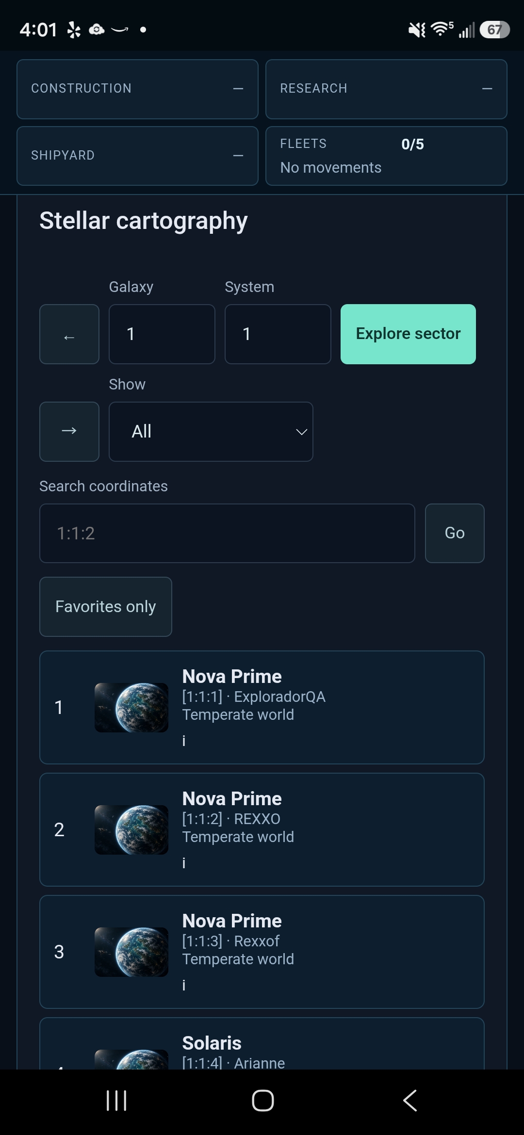 Nova Exodus screenshot 2