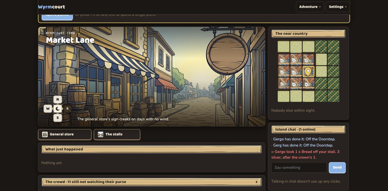 Wyrmcourt screenshot 1