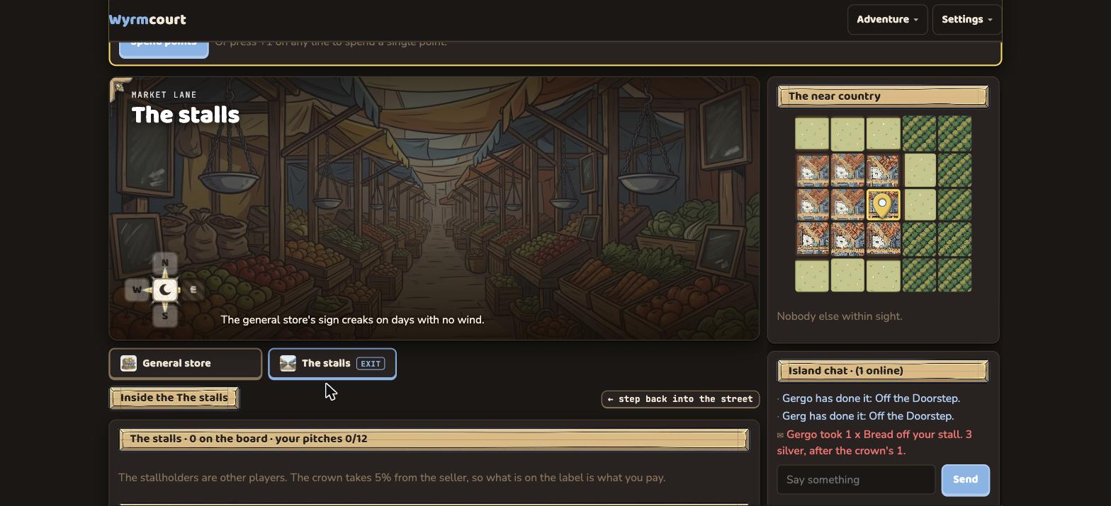 Wyrmcourt screenshot 2
