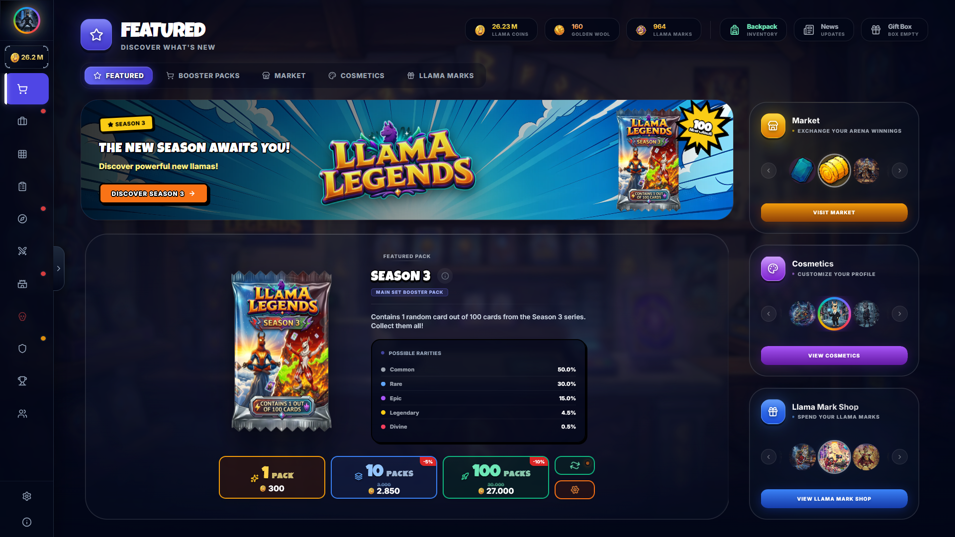 Llama Legends screenshot 1