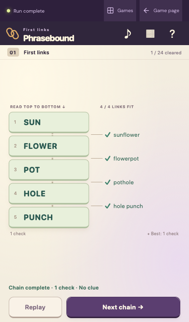 Phrasebound screenshot 3