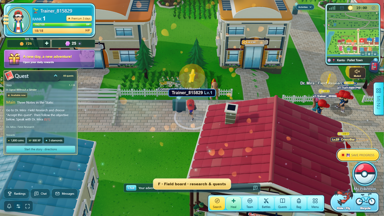 Pokemon World screenshot 1