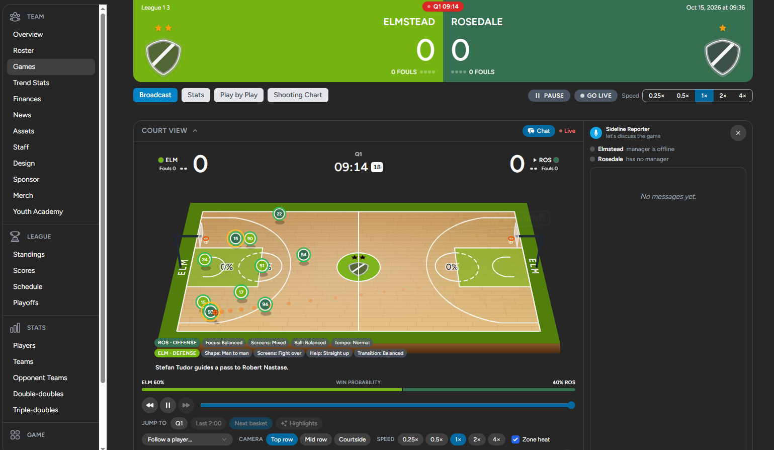 Suprocup - basketball manager screenshot 4