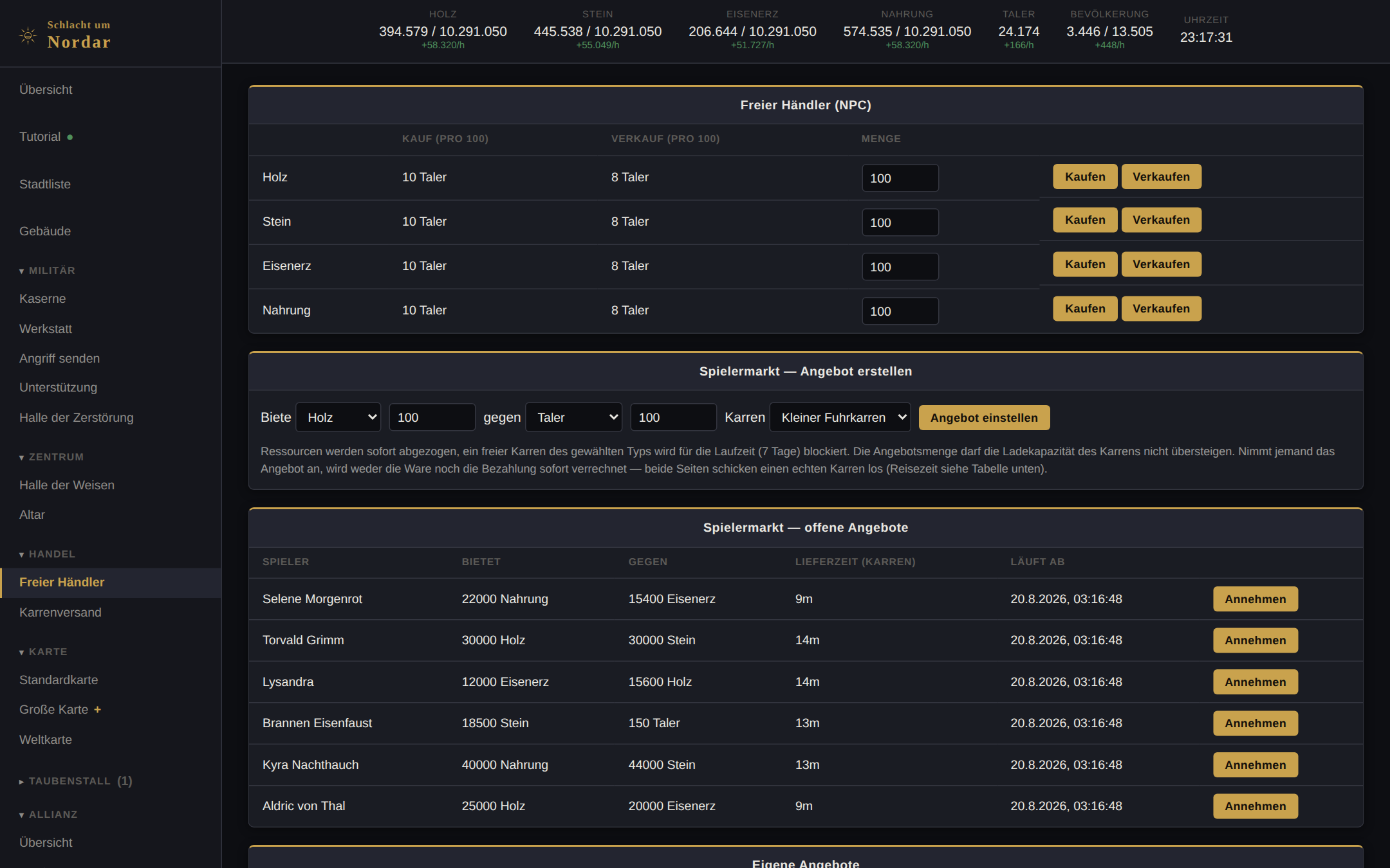 Schlacht um Nordar screenshot 5