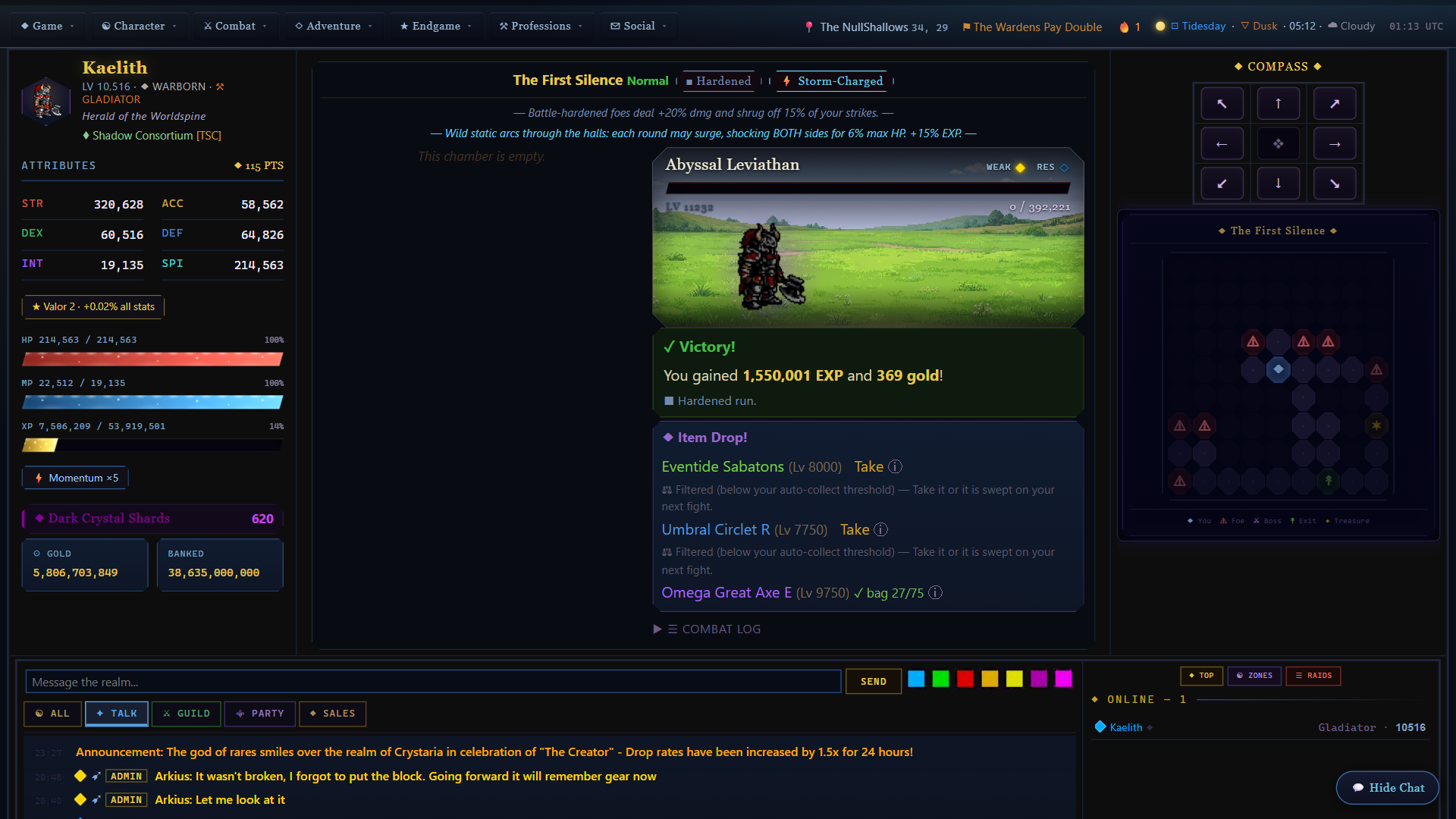 Crystaria Online screenshot 1