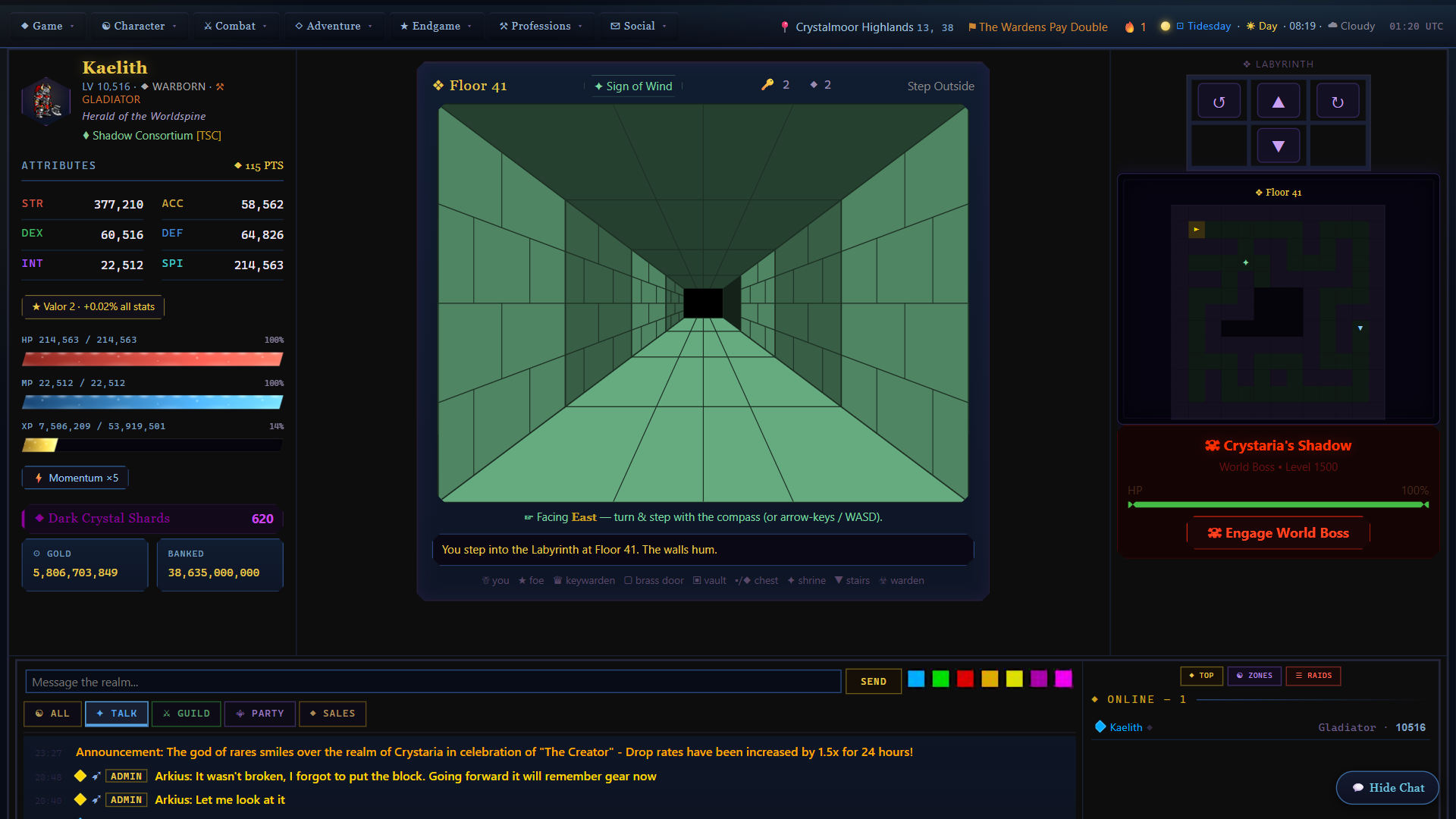 Crystaria Online screenshot 2