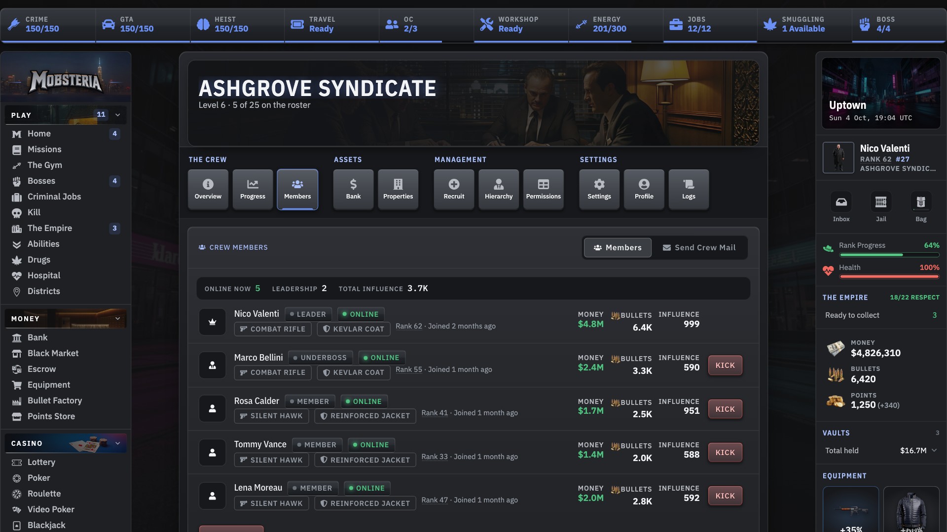 Mobsteria screenshot 4