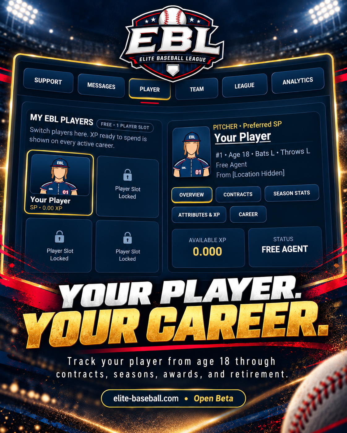 Elite Baseball League screenshot 2