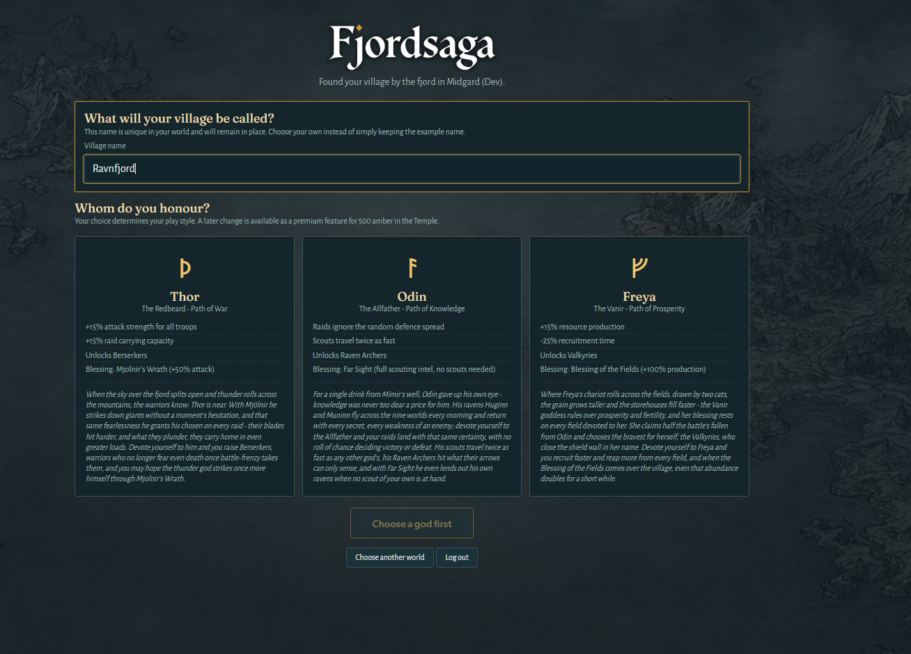 Fjordsaga screenshot 1