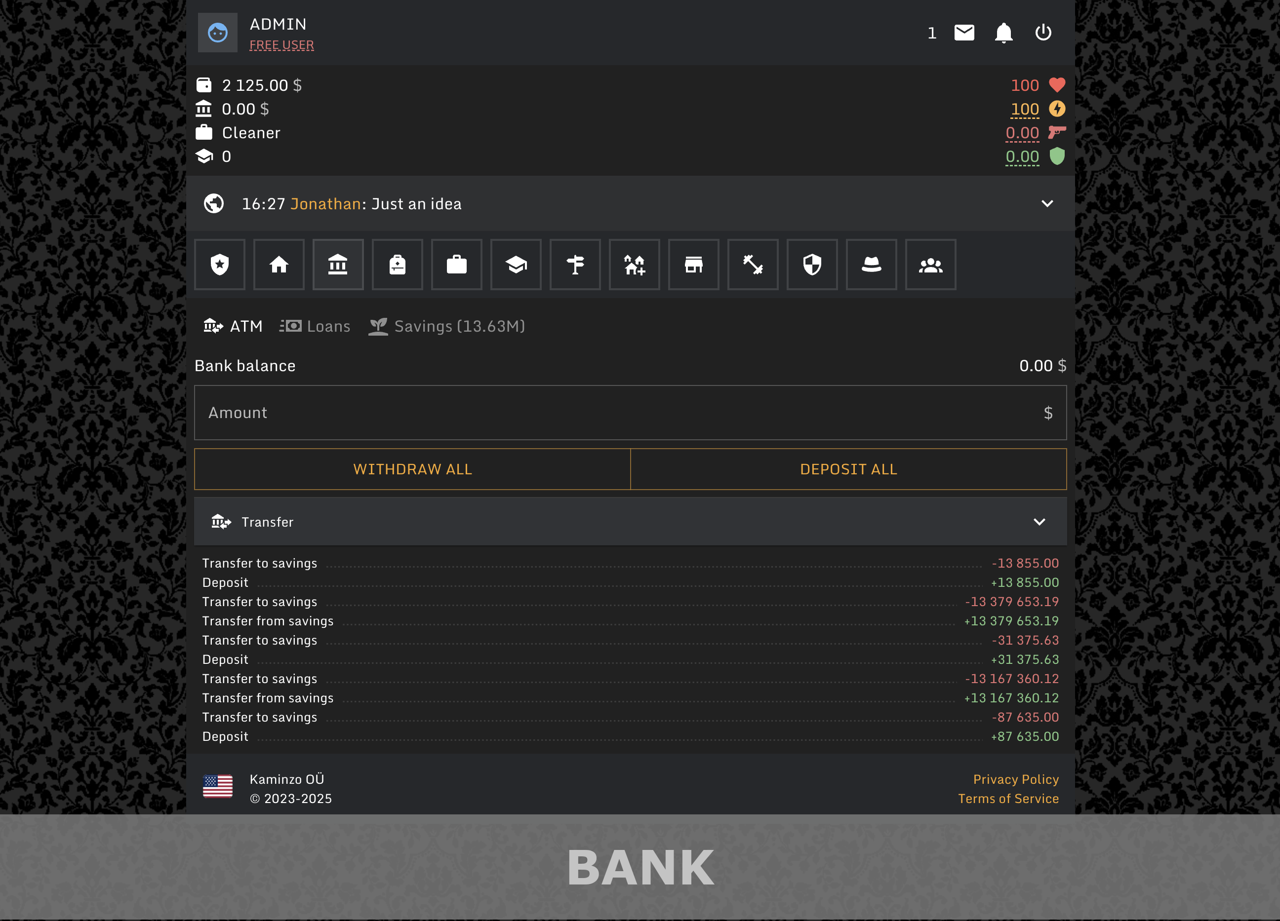 Bitandia - gameplay screenshot