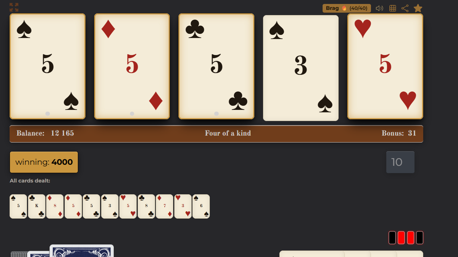 Poker Game: Texas Hold'em & Video Poker screenshot 2
