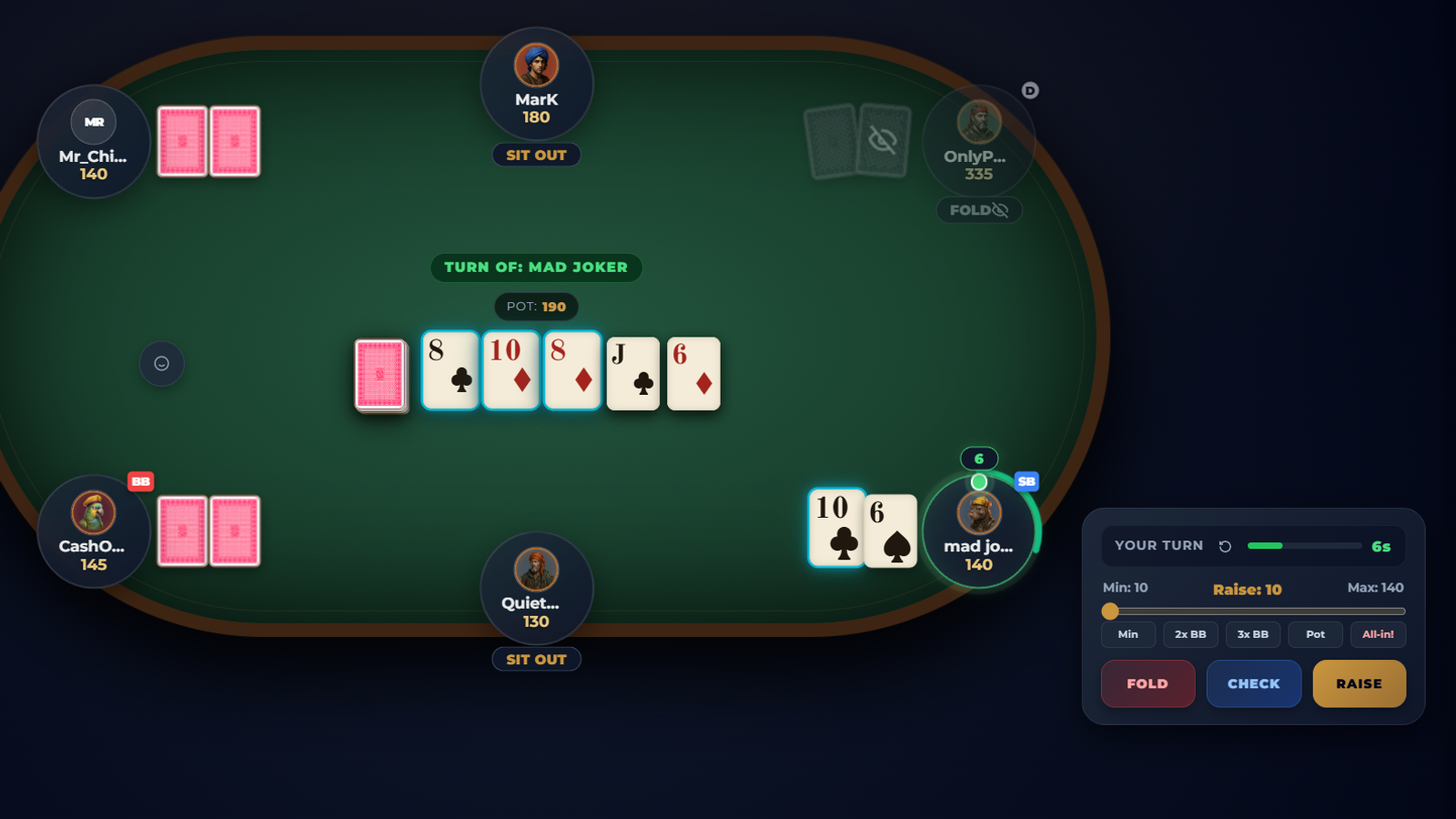 Poker Game: Texas Hold'em & Video Poker screenshot 1