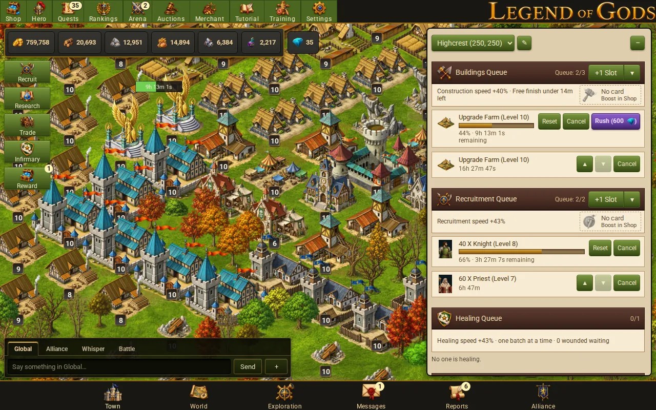 Legend of Gods screenshot 1