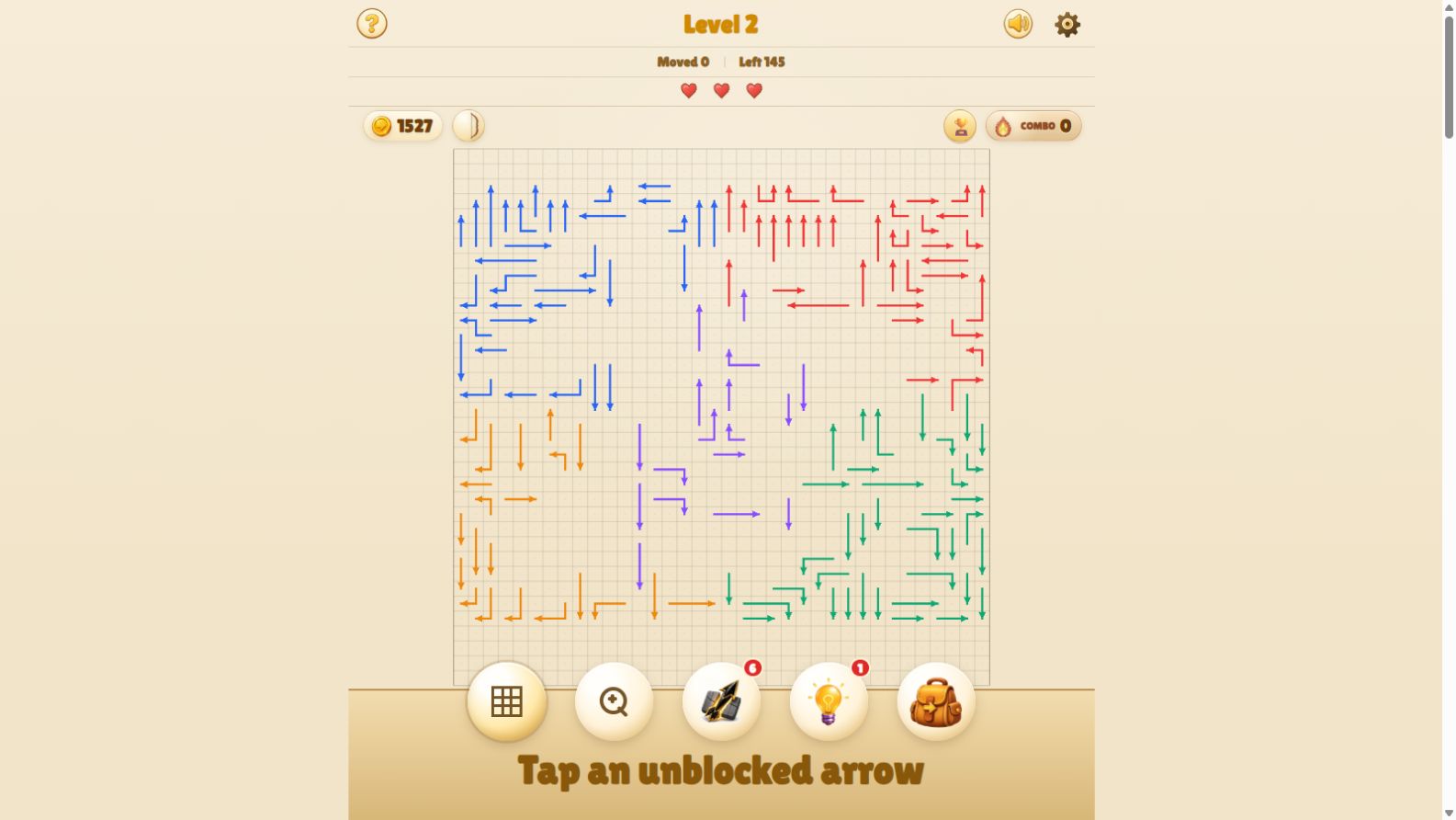 Arrow Game screenshot 1