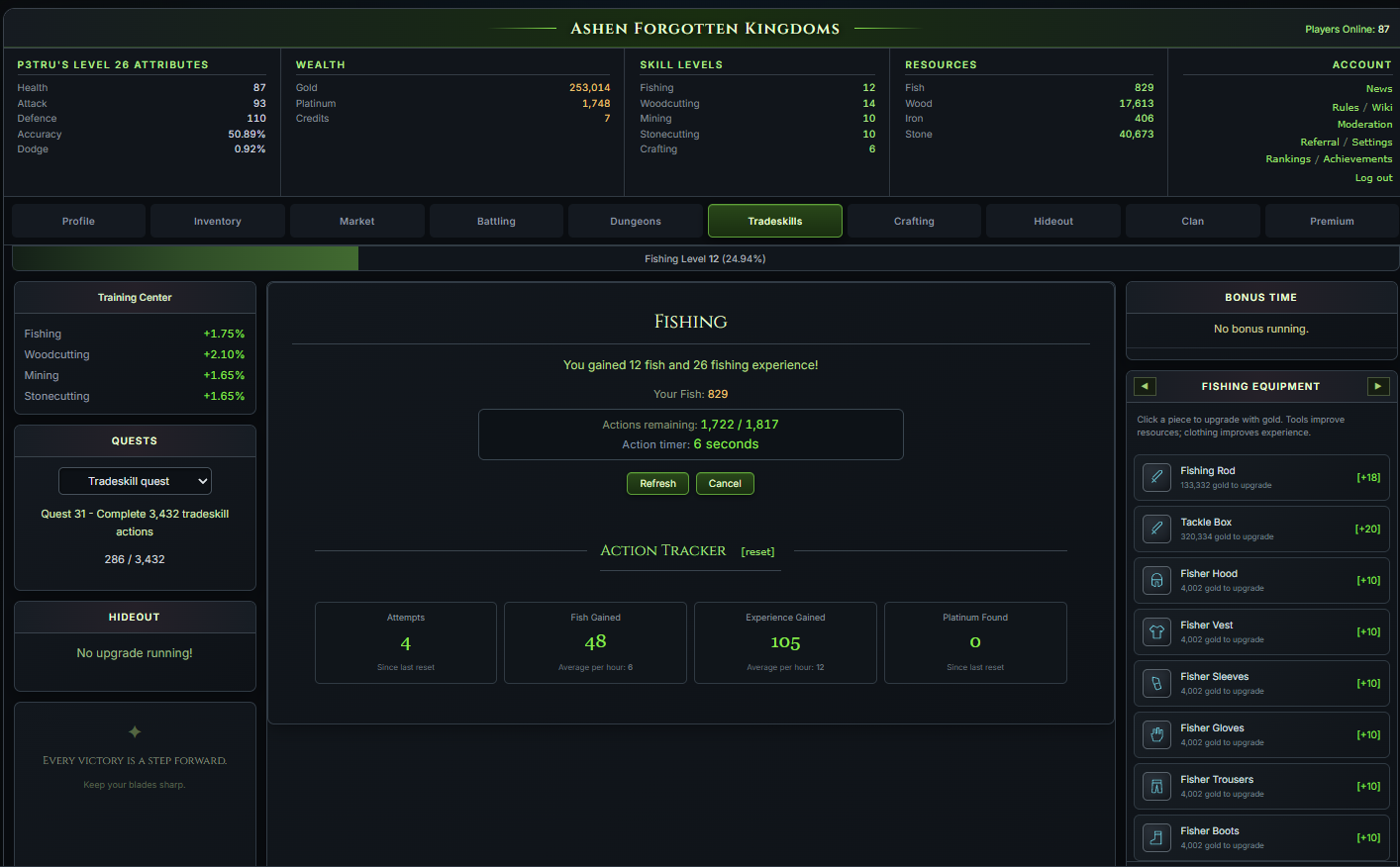 Ashen Forgotten Kingdoms screenshot 5