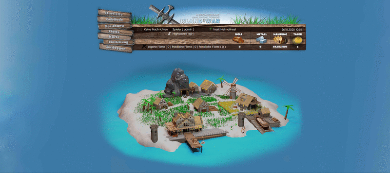 Island-War.com screenshot 1