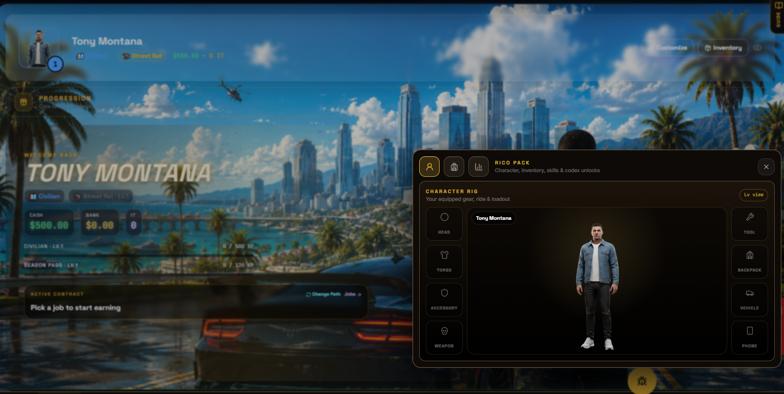 Rico City Online screenshot 4