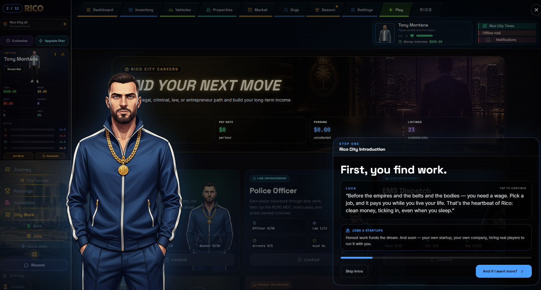 Rico City Online screenshot 2