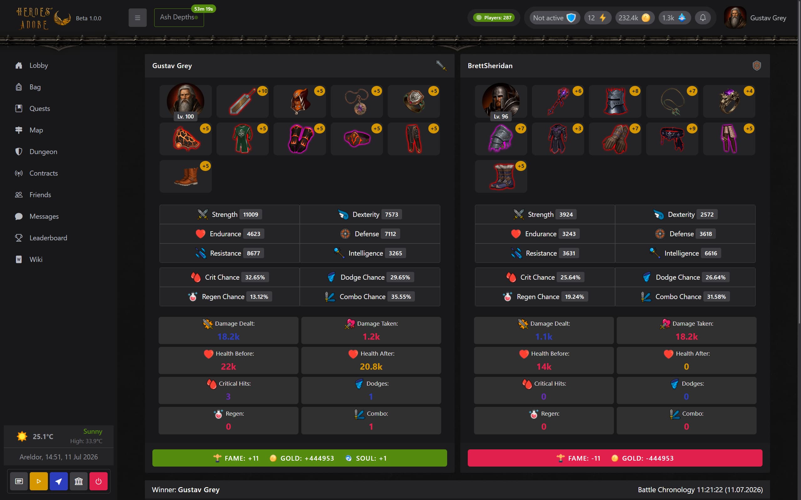 Heroes Adobe screenshot 5
