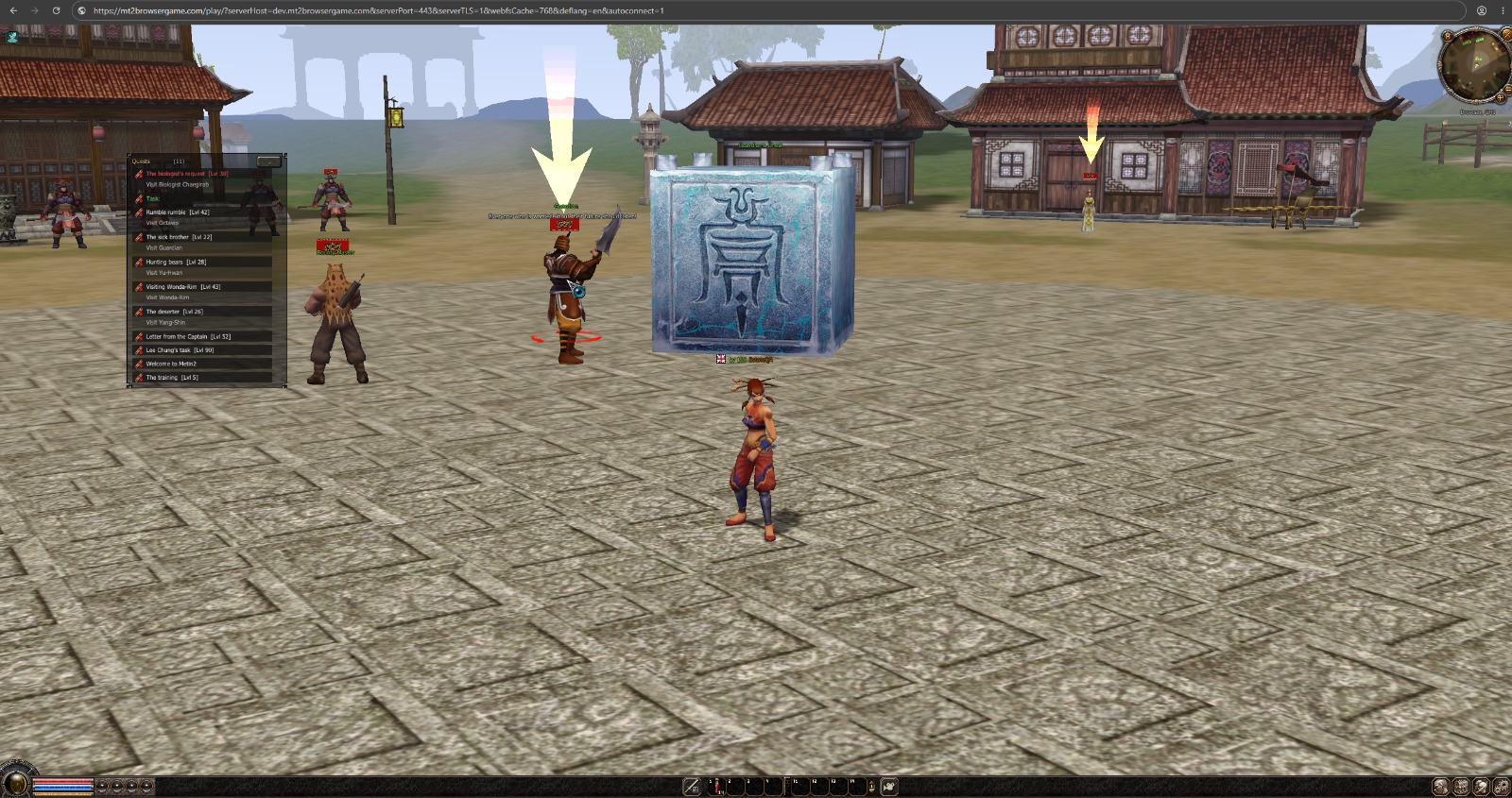 MT2 Browsergame screenshot 2