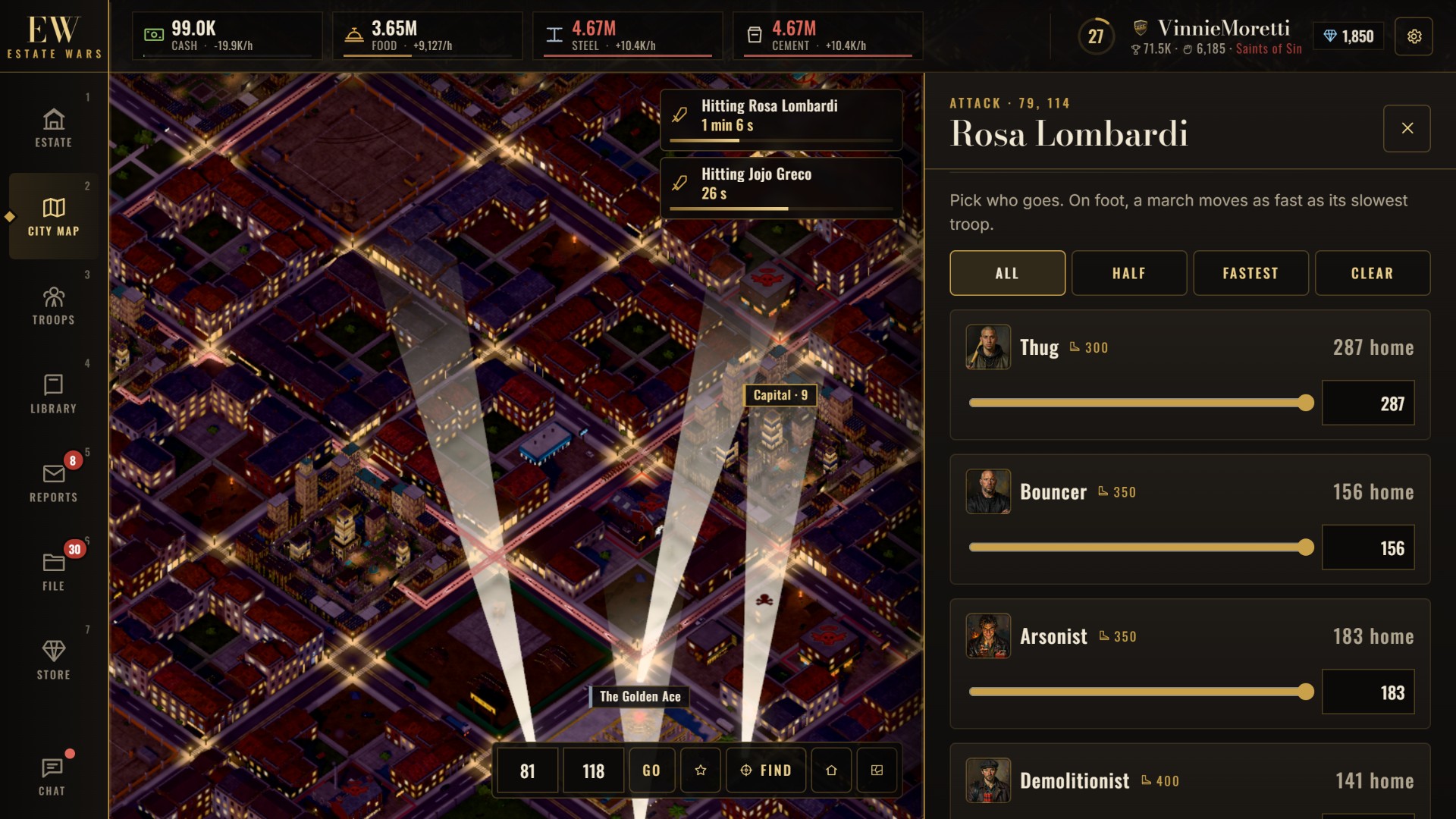 Estate Wars screenshot 1
