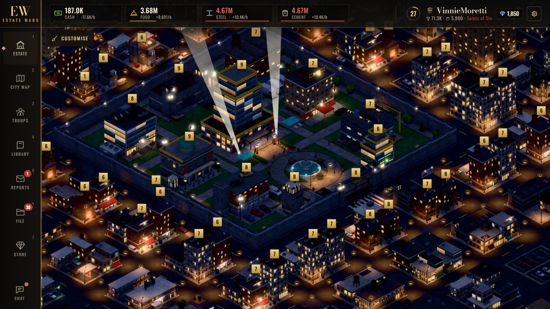 Estate Wars screenshot 2