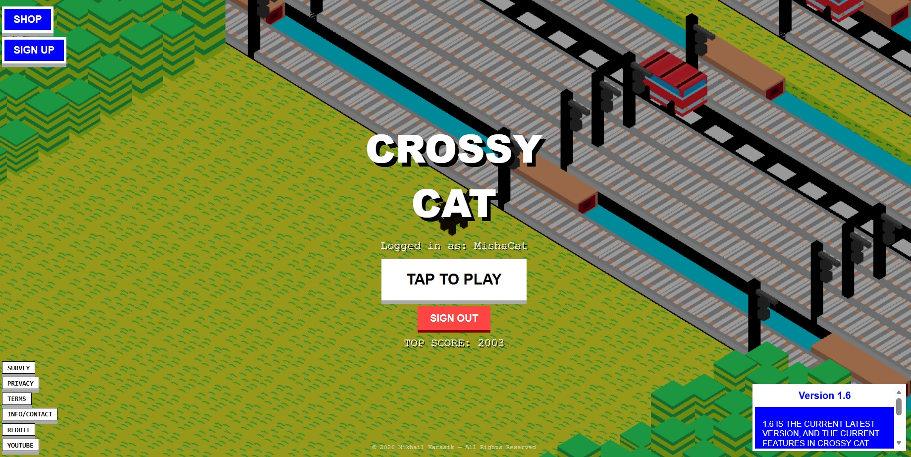 Crossy Cat screenshot 2