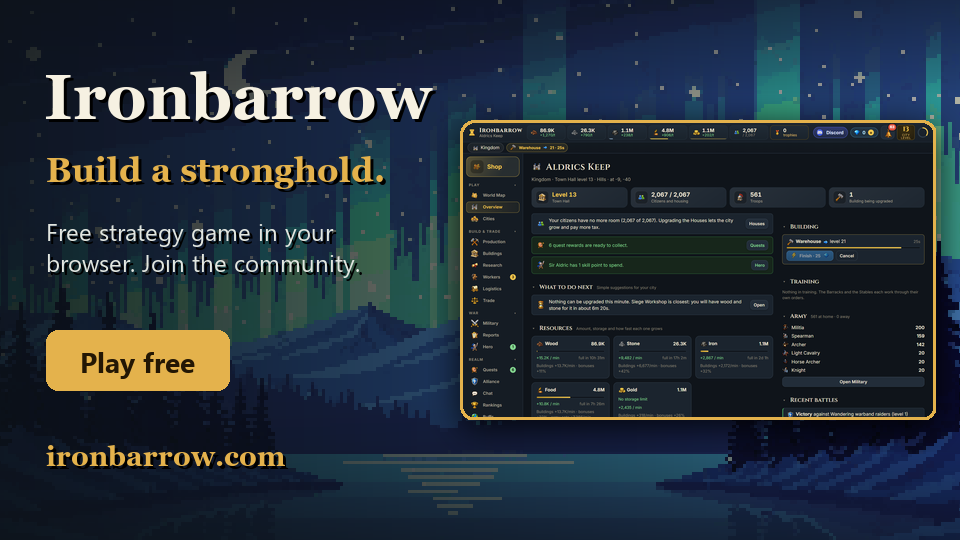 Ironbarrow: Build and Rule screenshot 1
