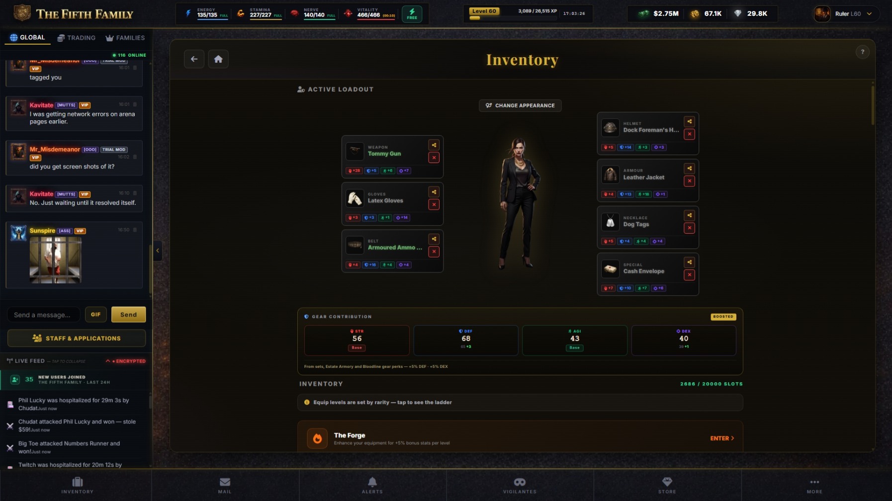 The Fifth Family: Mafia & Crime RPG screenshot 3