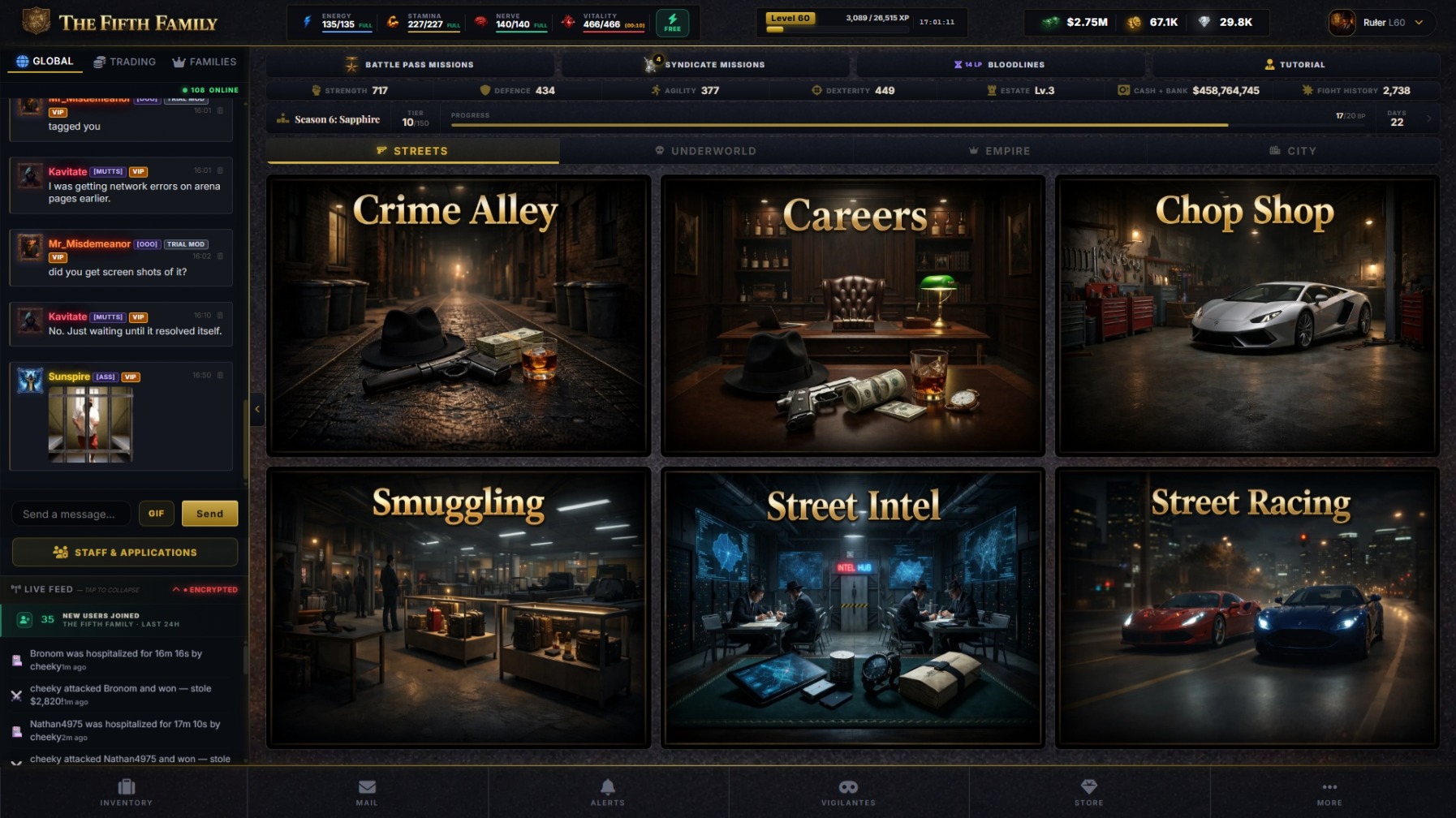 The Fifth Family: Mafia & Crime RPG screenshot 2