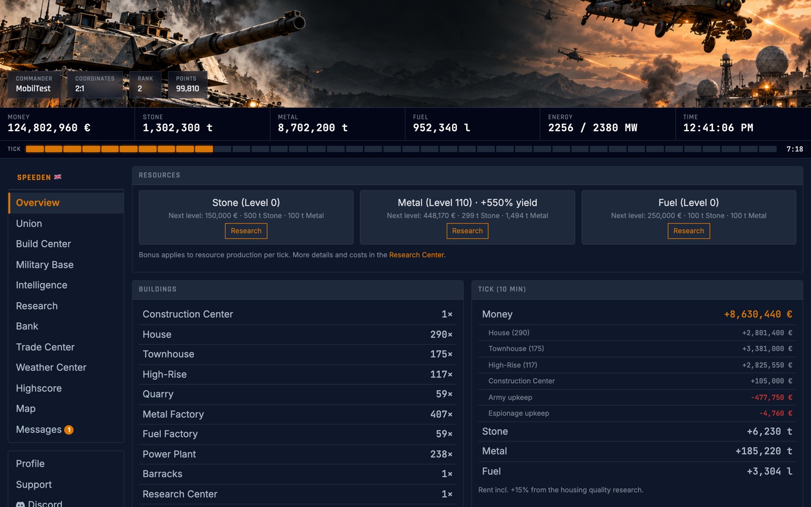 Frontline Sectors screenshot 1
