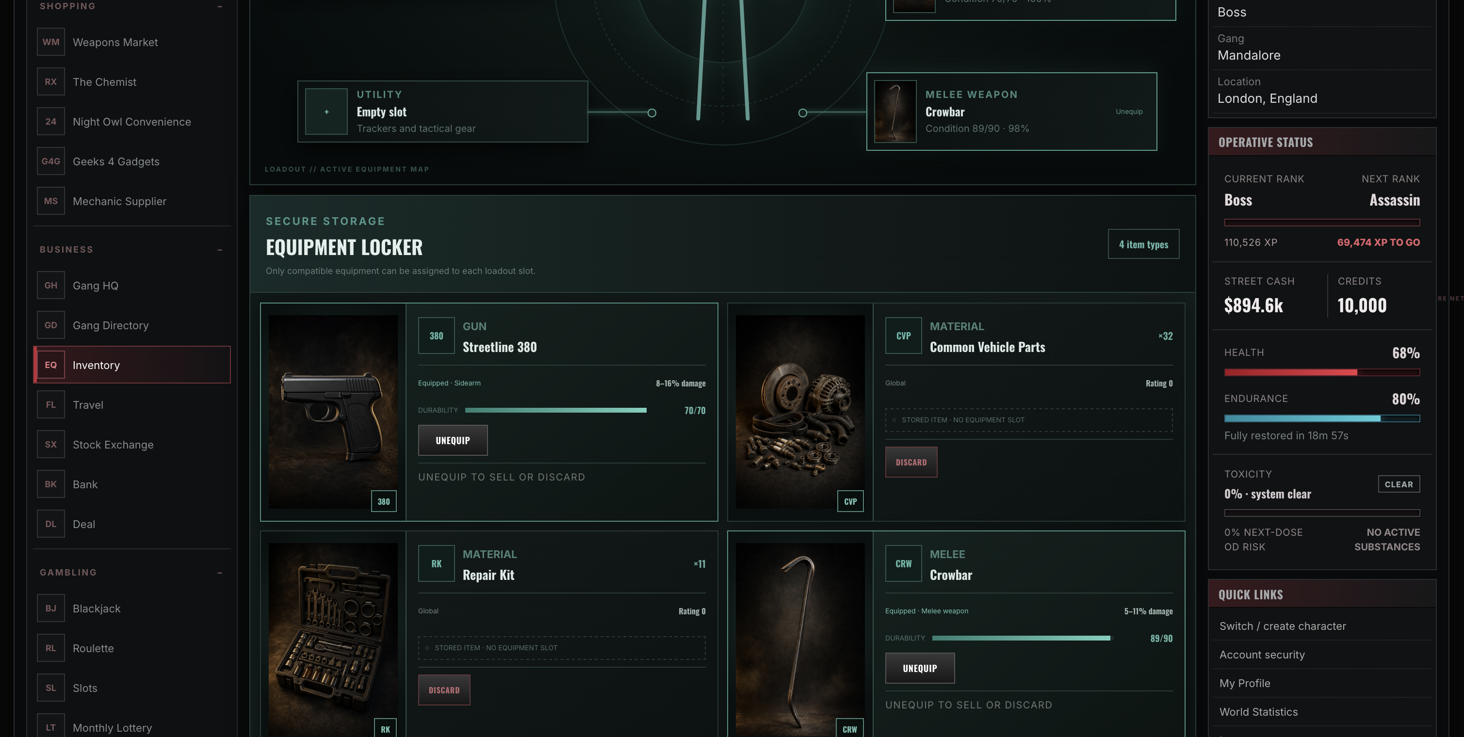 Infamis screenshot 2