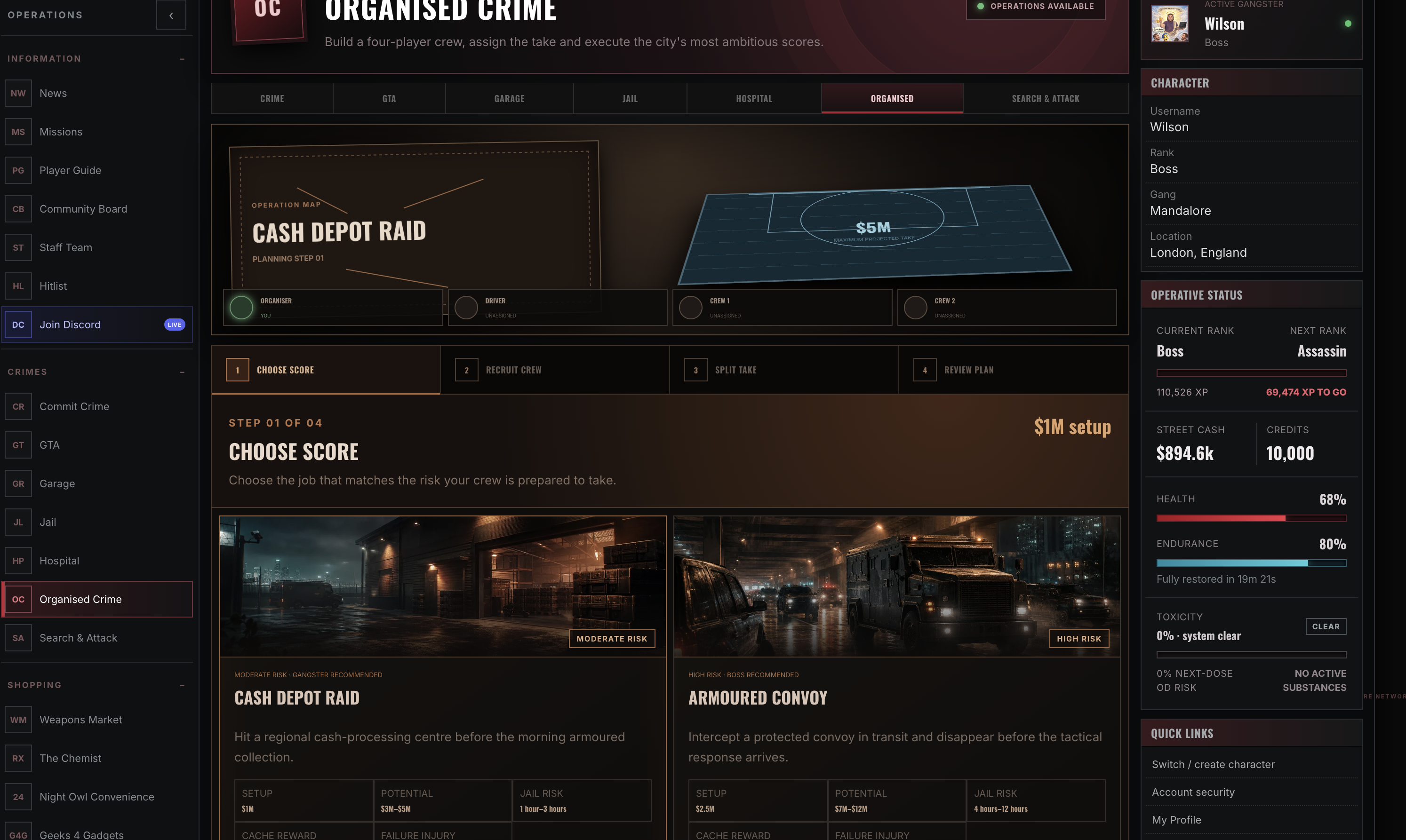 Infamis screenshot 3