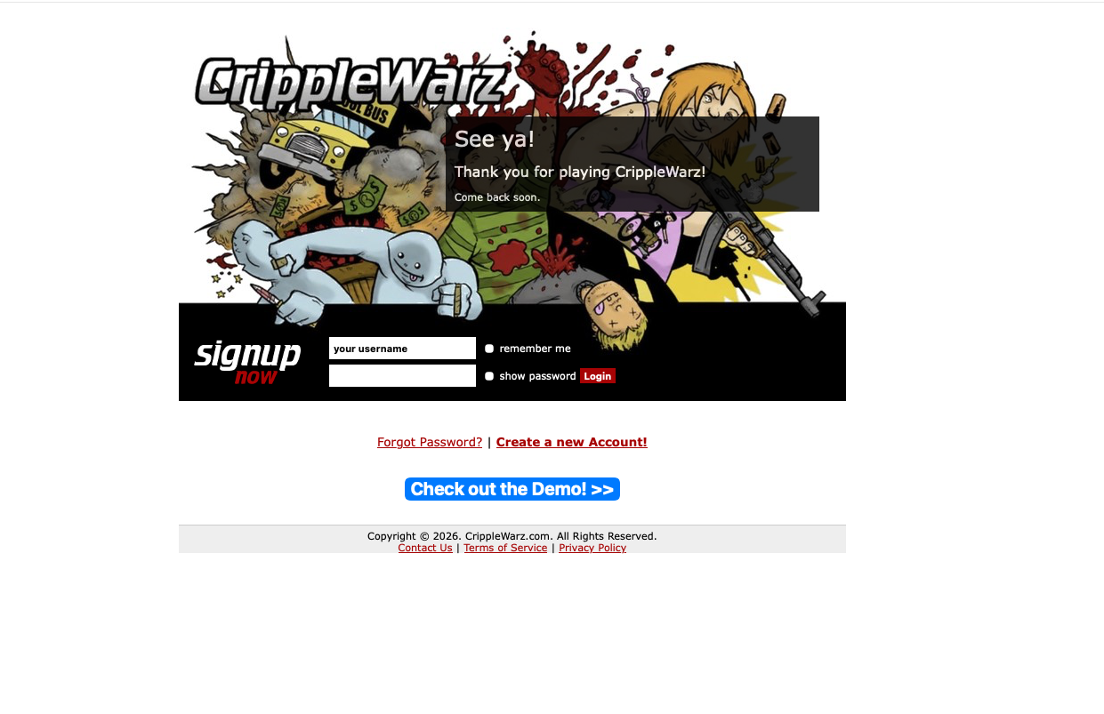 CrippleWarz screenshot 1