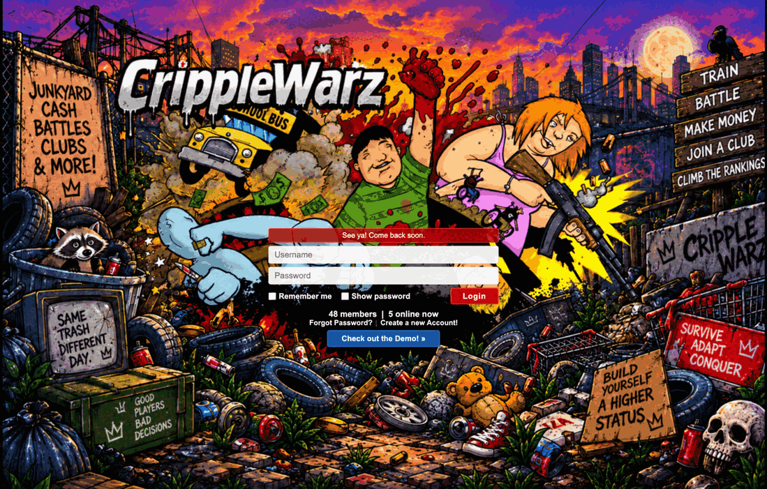 CrippleWarz - gameplay screenshot