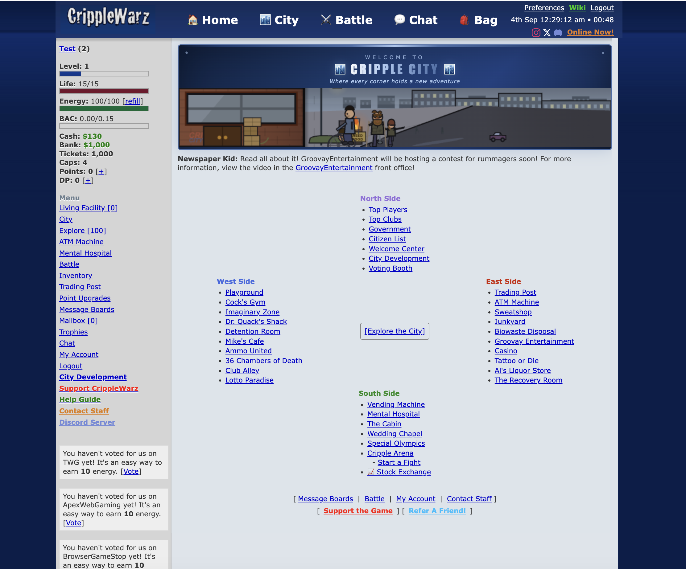 CrippleWarz screenshot 3