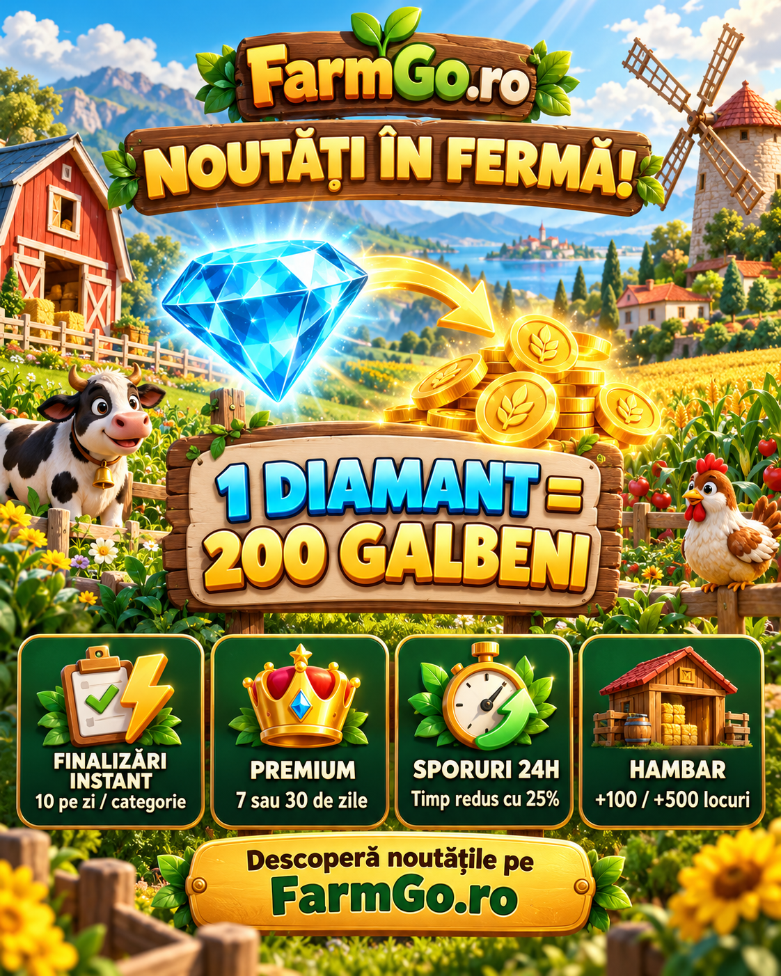 FarmGo.ro  Browser Farming Game with Real-Money Rewards screenshot 3