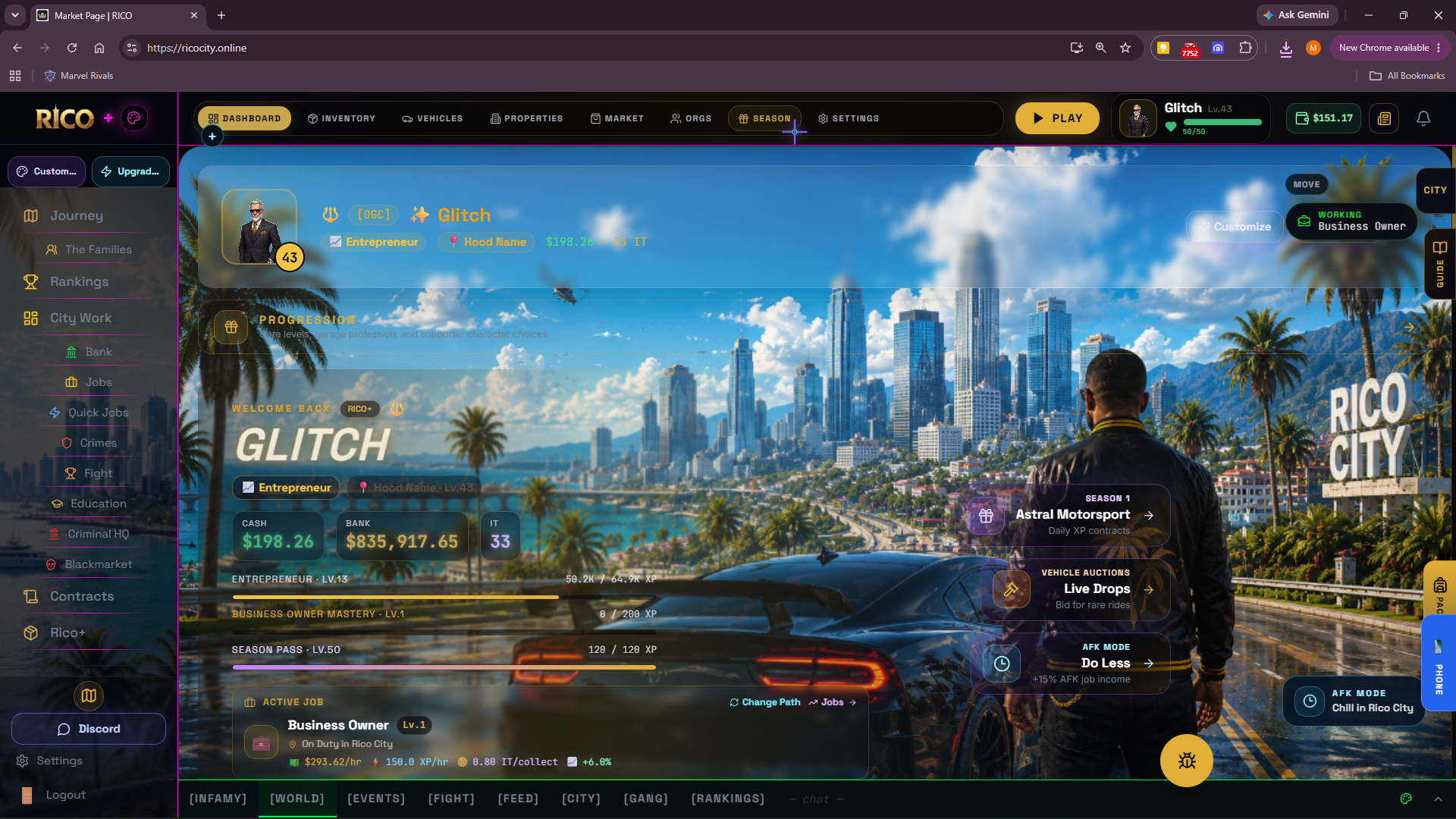 Rico City Online - gameplay screenshot