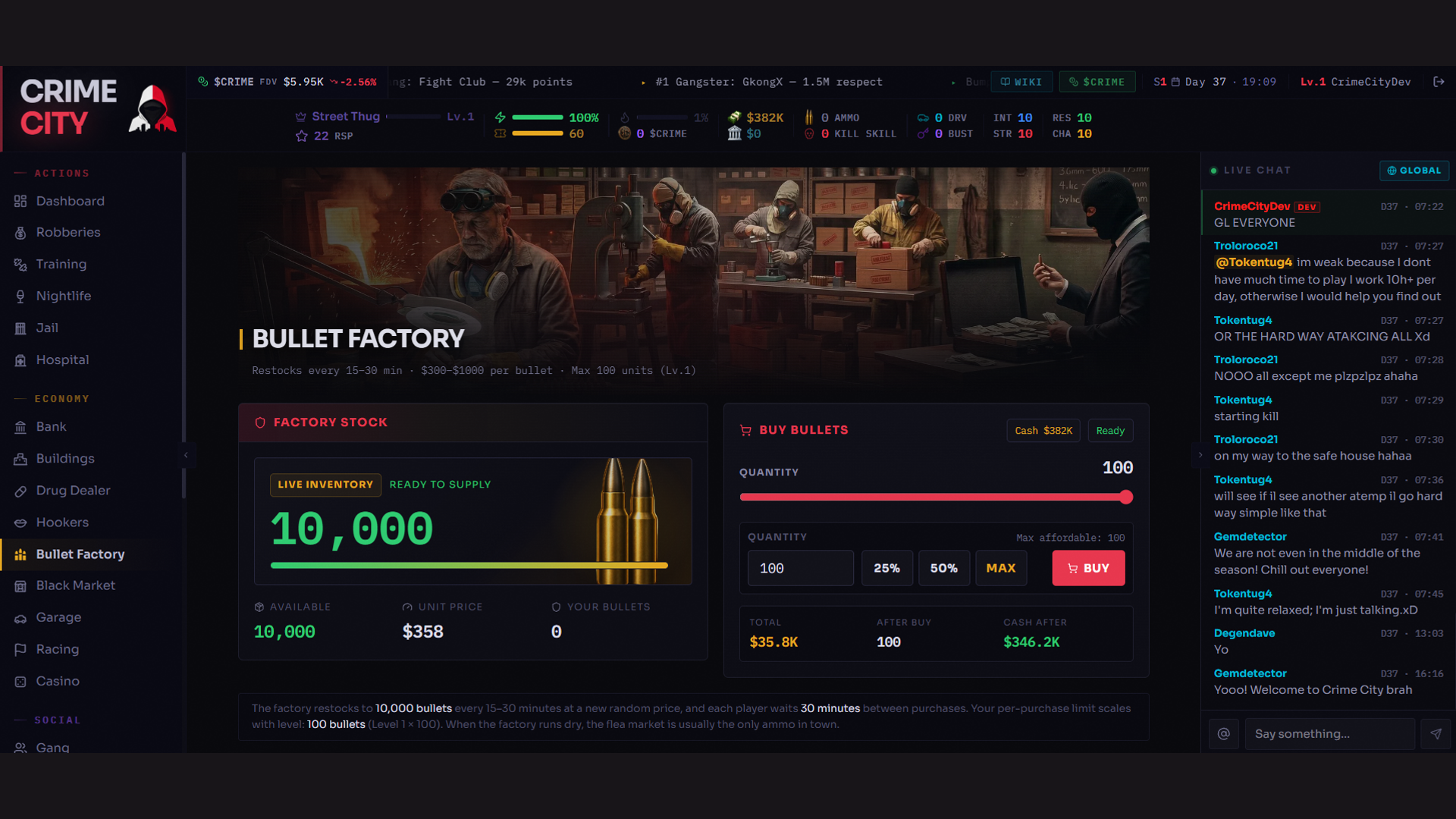 Crime City - Mafia MMO screenshot 2