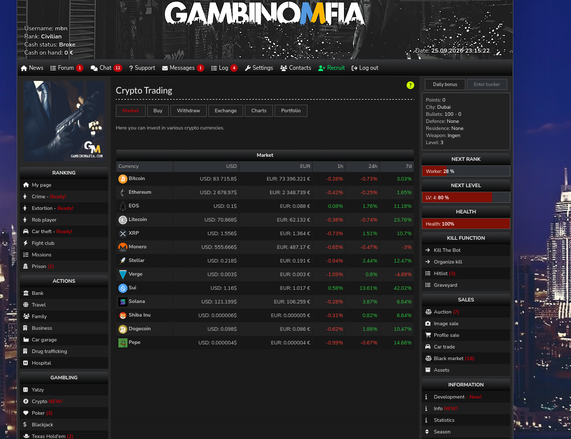 Gambinomafia screenshot 1