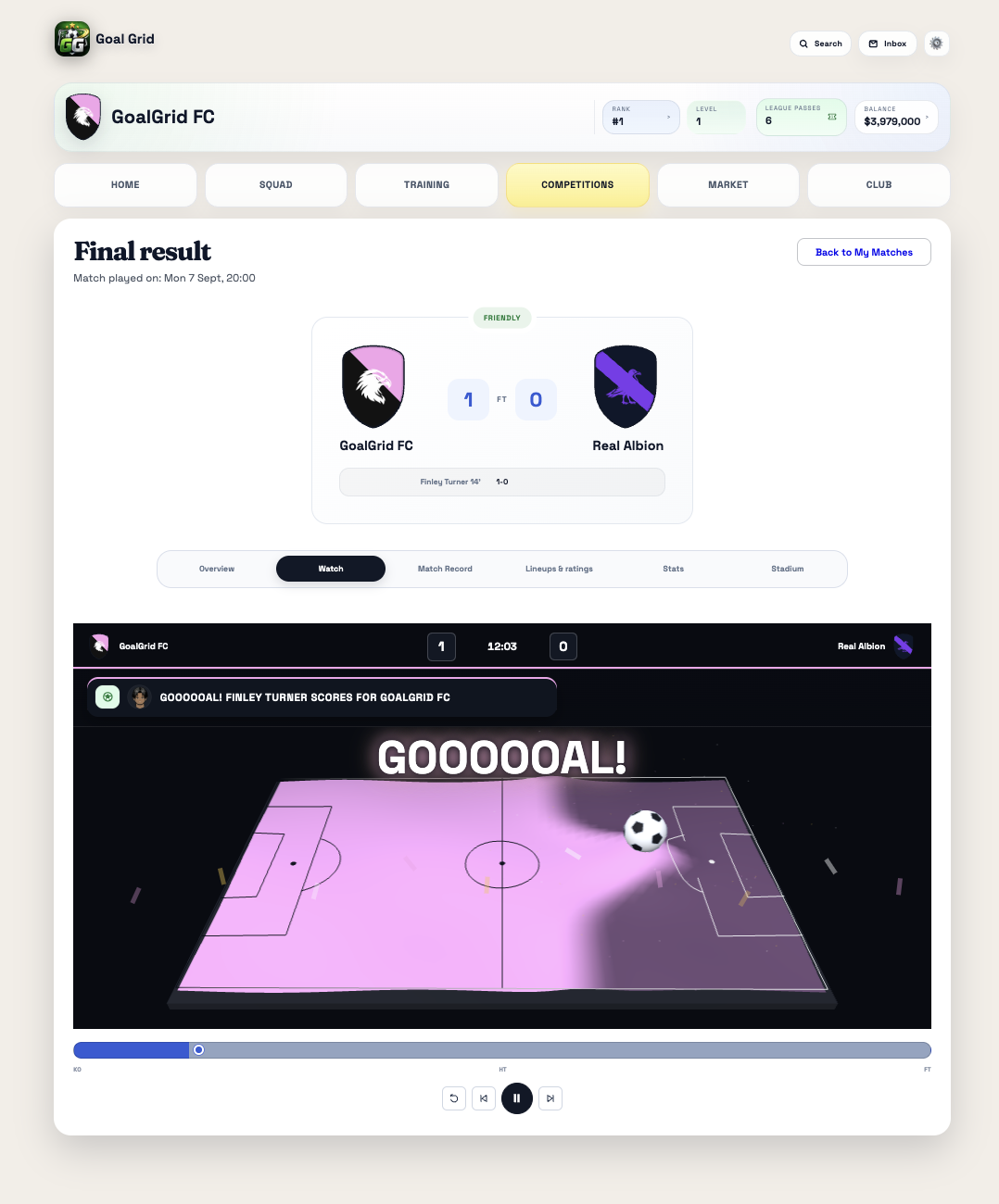 Goal Grid screenshot 4