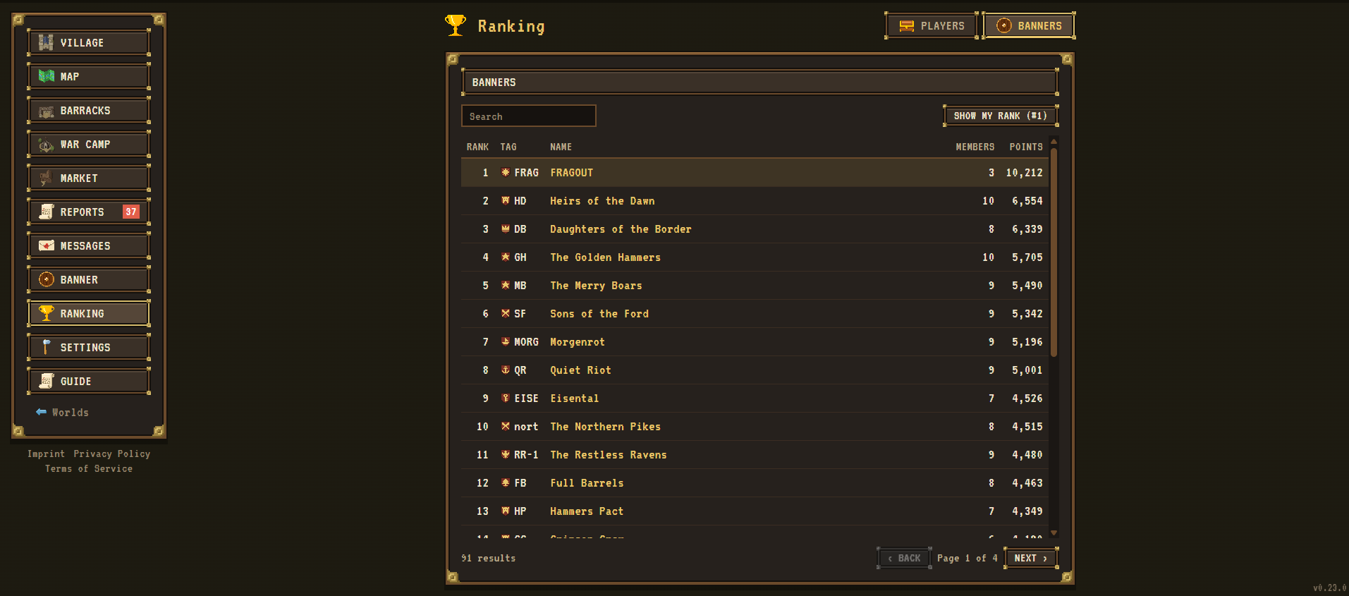 Banners & Thrones screenshot 4