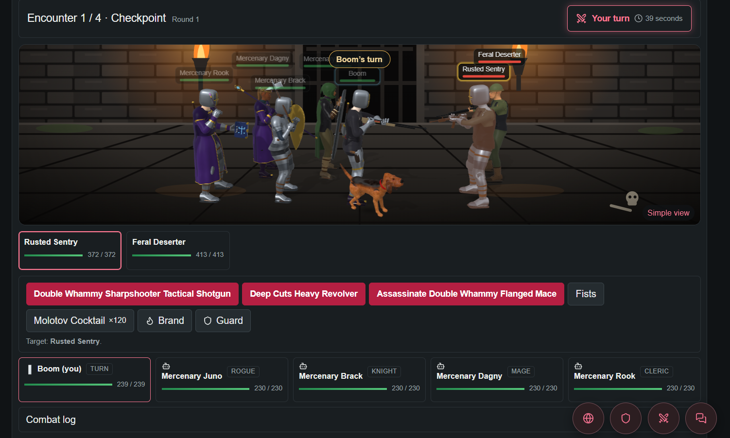 Spells and Shells screenshot 1
