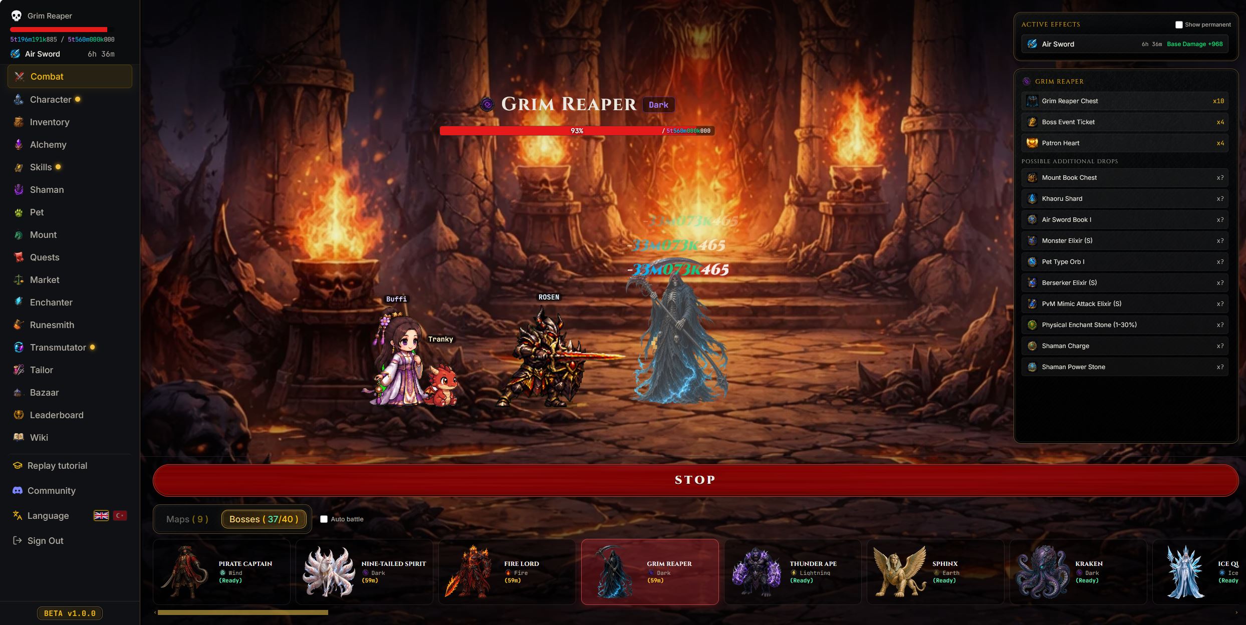 Mimic2 - Idle MMORPG - gameplay screenshot