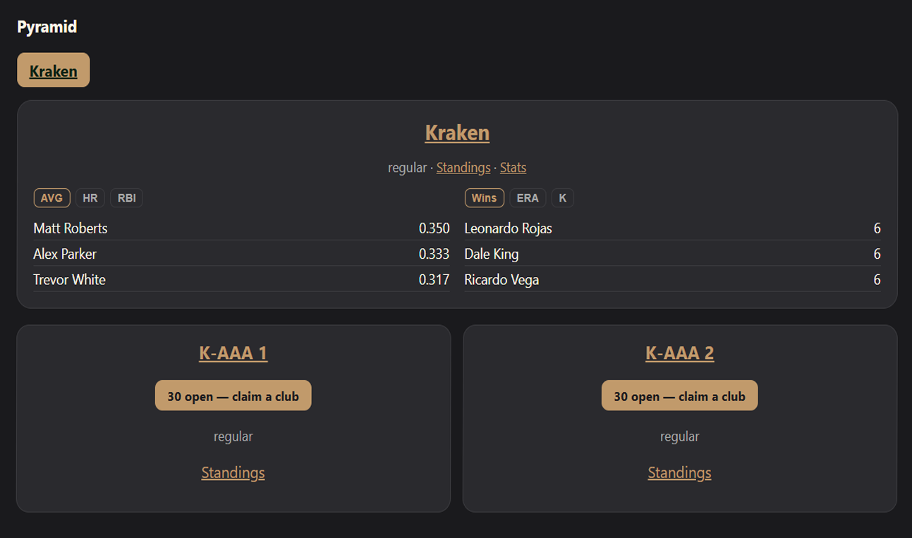 First Row Baseball [BETA] screenshot 3