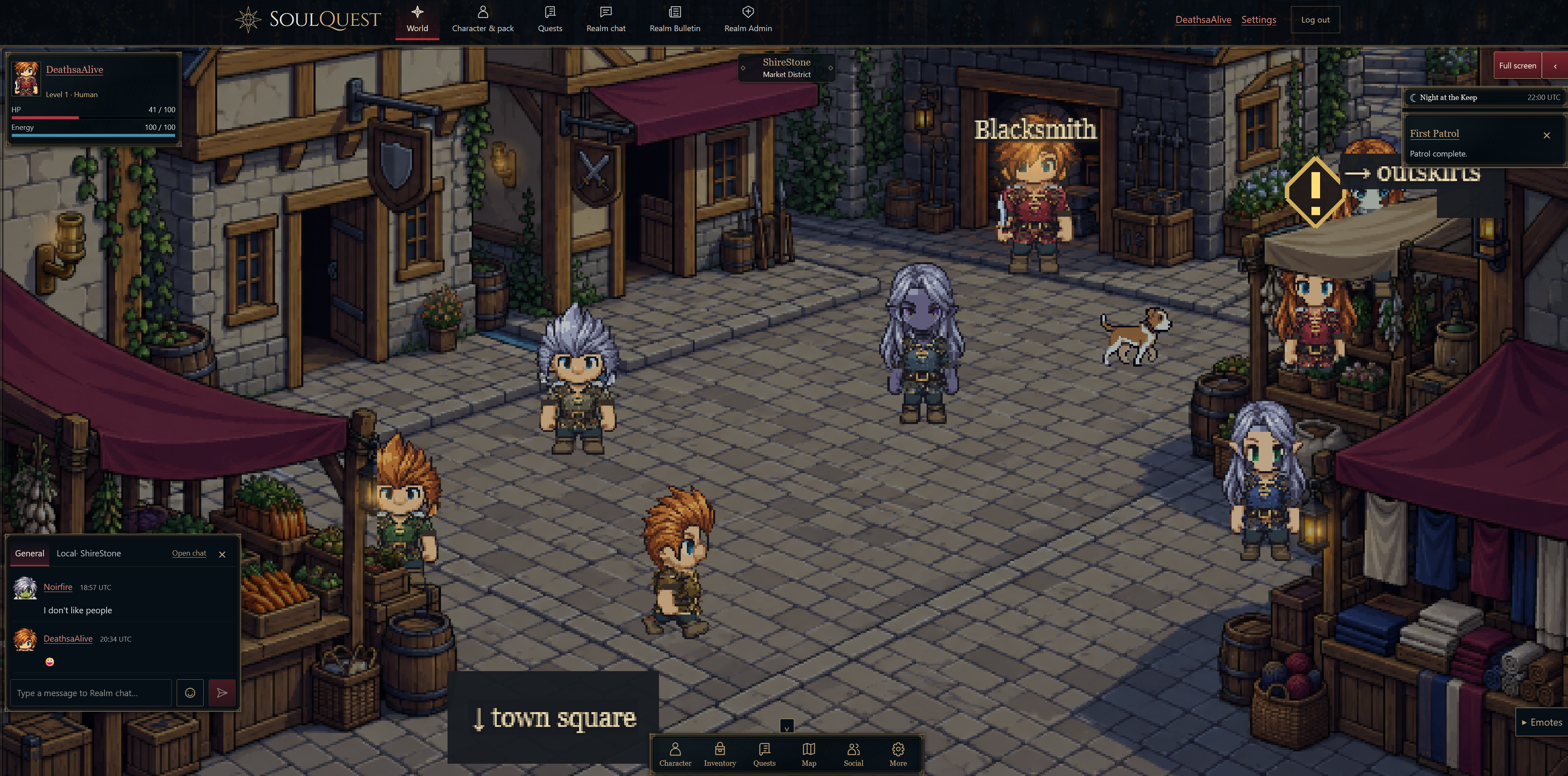 SoulQuestRPG screenshot 2
