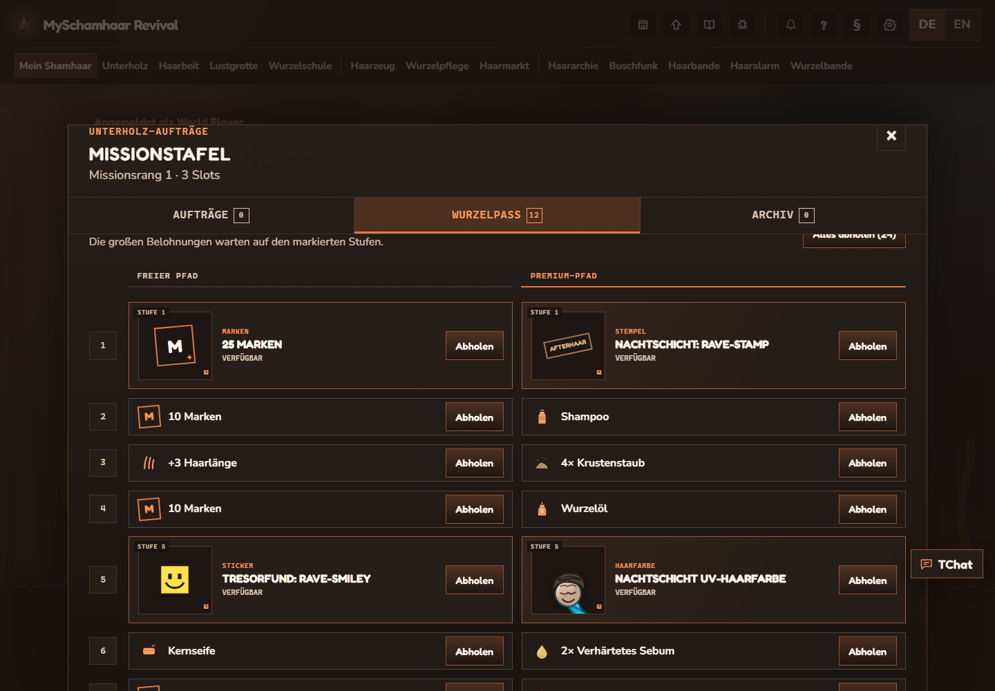 MySchamhaar Revival screenshot 2