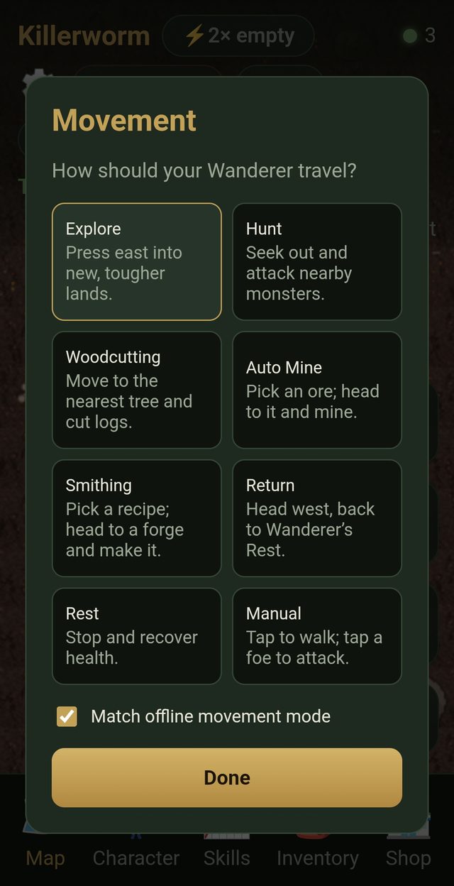 Wanderer screenshot 4